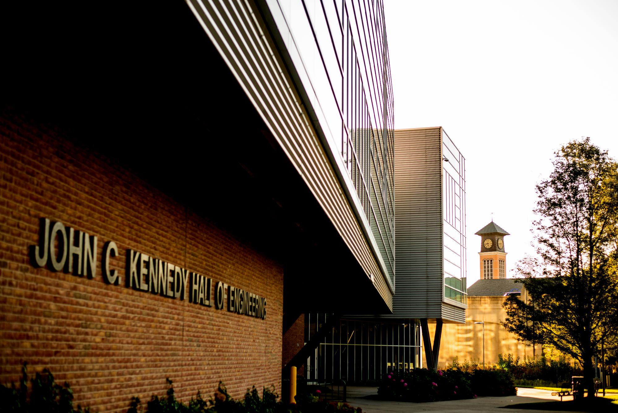 Kennedy Hall of Engineering where the College of Engineering is located